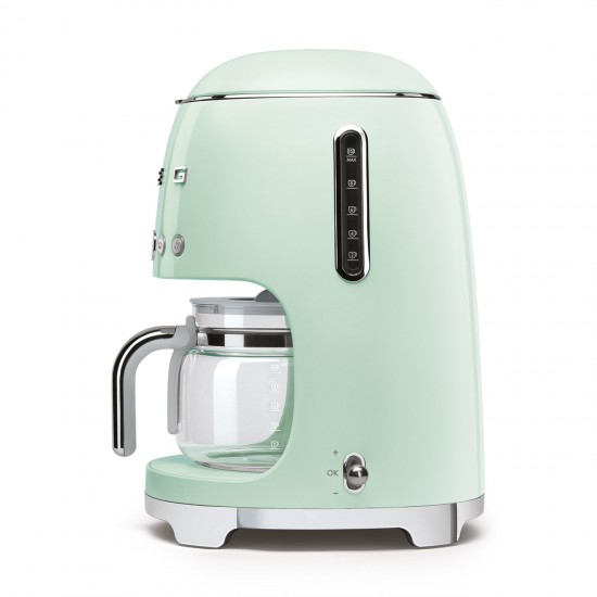 SMEG DRIP COFFEE MAKER 50´STYLE PASTEL GREEN DCF02PGEU SMEG DRIP COFFEE MAKER 50´STYLE PASTEL GREEN DCF02PGEU