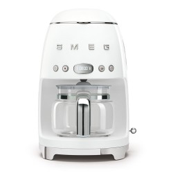 SMEG DRIP COFFEE MAKER 50'S STYLE WHITE DCF02WHEU