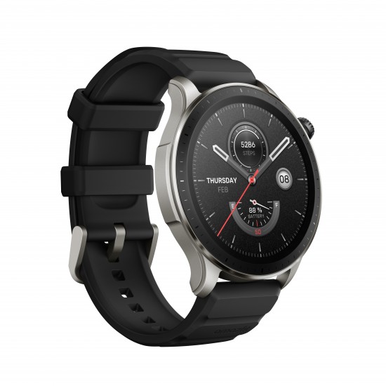 AMAZFIT GTR 4 SMARTWATCH SUPERSPEED BLACK AMAZFIT GTR 4 SMARTWATCH SUPERSPEED BLACK