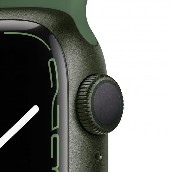 APPLE WATCH MKN03TY/A SERIES 7 GPS 41MM GREEN ALU CLOVER SPORT