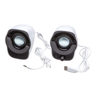 Logitech stereo speakers sales z120