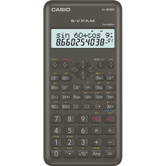 CASIO SCIENTIFIC CALCULATOR FX-82MS-2 CASIO SCIENTIFIC CALCULATOR FX-82MS-2