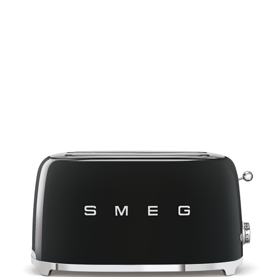 SMEG TOASTER 2X4 50´STYLE BLACK TSF02BLEU