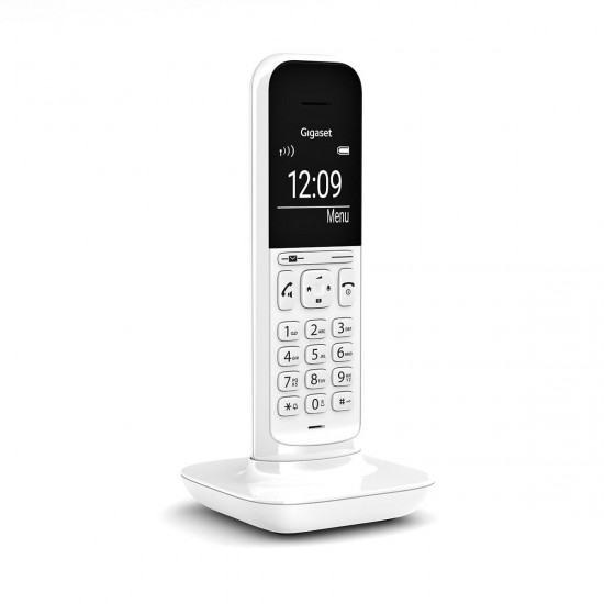 GIGASET WIRELESS PHONE CL390 WHITE (S30852-H2902-D202)