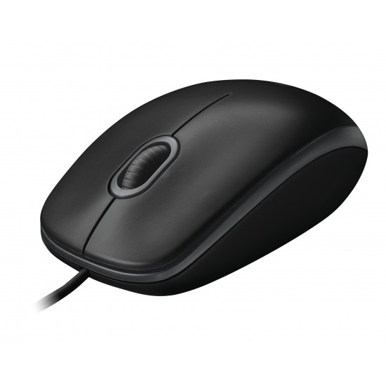 LOGITECH B100 MOUSE BLACK 910-003357