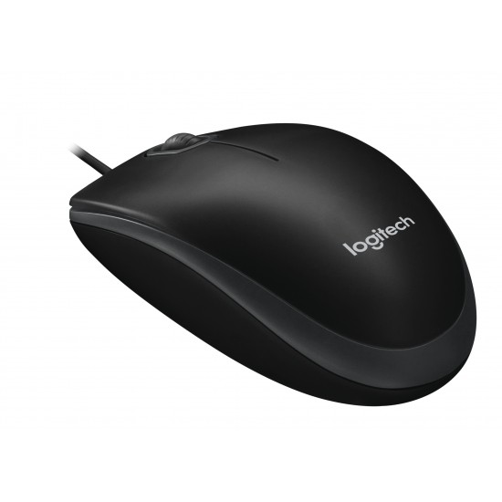 LOGITECH B100 MOUSE BLACK 910-003357