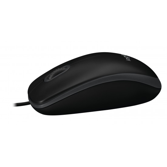 LOGITECH B100 MOUSE BLACK 910-003357