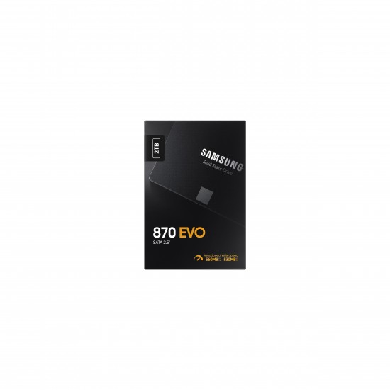 SAMSUNG SSD 870 EVO 2,5" 2TB SATA6 MZ-77E2T0B/EU SAMSUNG SSD 870 EVO 2,5" 2TB SATA6 MZ-77E2T0B/EU