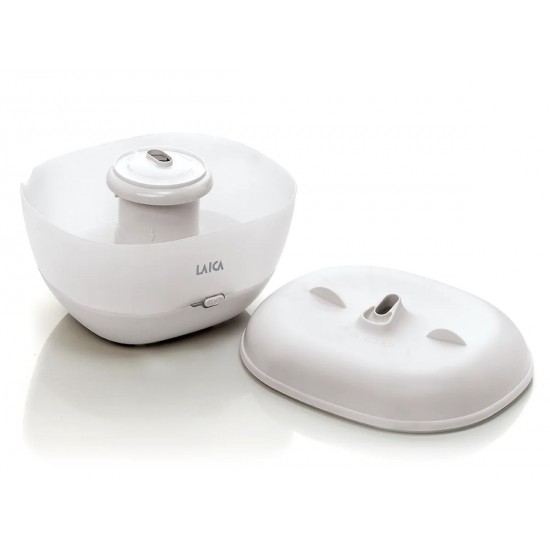 LAICA HEATED HUMIDIFIER THROUGH A HEATER AND SCENT DIFFUSER 1,8L 7,5 HOURS 200W WHITE HI3030