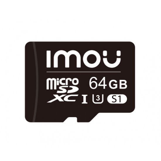IMOU SD CARD 64GB BLACK ST2-64-S1 IMOU SD CARD 64GB BLACK ST2-64-S1