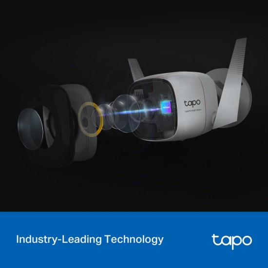 TP-LINK TAPO OUTDOOR SECURITY WIFI CAMERA TC65 TP-LINK TAPO OUTDOOR SECURITY WIFI CAMERA TC65