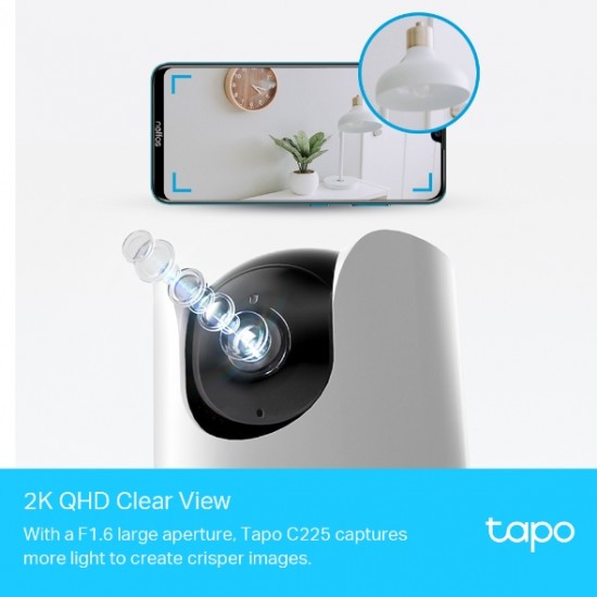 TP-LINK TAPO PAN/TILT HOME SECURITY WIFI CAMERA TAPO C220 TP-LINK TAPO PAN/TILT HOME SECURITY WIFI CAMERA TAPO C220