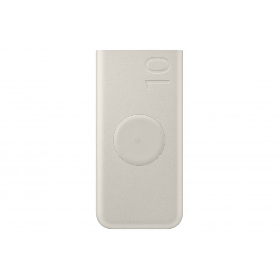 SAMSUNG POWERBANK 10000 mAh WIRELESS CHARGER EB-U2510XUEGEU BEIGE SAMSUNG POWERBANK 10000 mAh WIRELESS CHARGER EB-U2510XUEGEU BEIGE