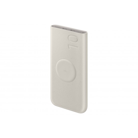 SAMSUNG POWERBANK 10000 mAh WIRELESS CHARGER EB-U2510XUEGEU BEIGE SAMSUNG POWERBANK 10000 mAh WIRELESS CHARGER EB-U2510XUEGEU BEIGE