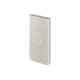 SAMSUNG POWERBANK 10000 mAh WIRELESS CHARGER EB-U2510XUEGEU BEIGE SAMSUNG POWERBANK 10000 mAh WIRELESS CHARGER EB-U2510XUEGEU BEIGE