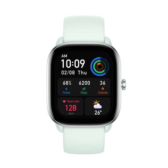 AMAZFIT GTS4 MINI SMARTWATCH MINT BLUE AMAZFIT GTS4 MINI SMARTWATCH MINT BLUE