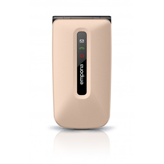 EMPORIA FLIP V221_001_CP 2G CHAMPAGNER (Deutsch, English, French, Italian, Neerlandes, Turkish) EMPORIA FLIP V221_001_CP 2G CHAMPAGNER (Deutsch, English, French, Italian, Neerlandes, Turkish)
