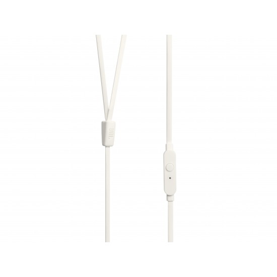 JBL TUNE 110 IN-EAR HEADPHONES WHITE JBLT110WHT JBL TUNE 110 IN-EAR HEADPHONES WHITE JBLT110WHT
