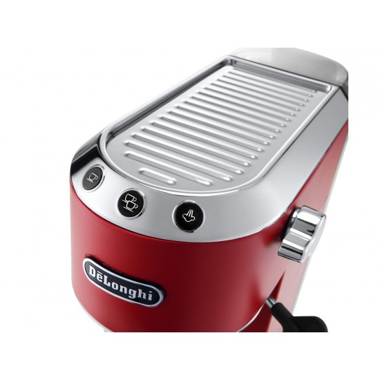 DELONGHI EC685.R DEDICA STYLE MANUAL ESPRESSO MACHINE RED DELONGHI EC685.R DEDICA STYLE MANUAL ESPRESSO MACHINE RED
