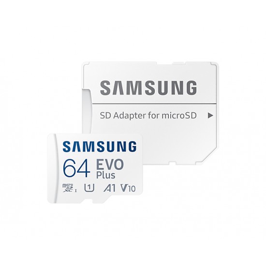 SAMSUNG EVO PLUS MB-MC64KA 64 GB MICROSDXC UHS-I CARD 10