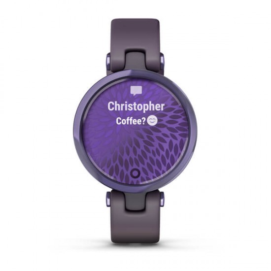 GARMIN LILY SPORT MIDNIGHT ORCHID/DEEP ORCHID GARMIN LILY SPORT MIDNIGHT ORCHID/DEEP ORCHID