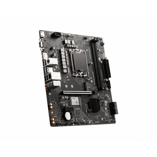 MSI PRO H610M-G MOTHERBOARD WIFI DDR4 INTEL LGA1700 911-7D46-091
