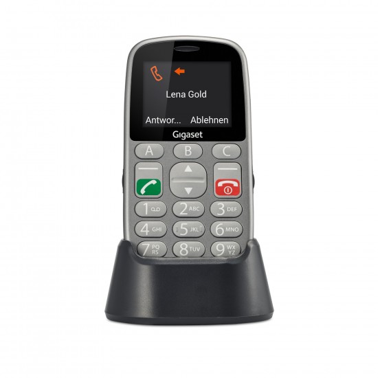 GIGASET GL390 MOBILE SENIOR SILVER GREY (S30853-H1177-R701) GIGASET GL390 MOBILE SENIOR SILVER GREY (S30853-H1177-R701)
