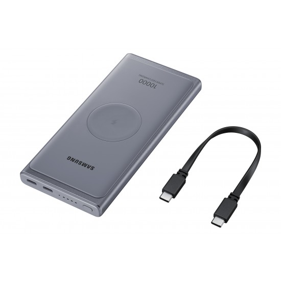 SAMSUNG WIRELESS POWER BANK TYPE C 10000 mAh FAST CHARGING 25W GRAY SAMSUNG WIRELESS POWER BANK TYPE C 10000 mAh FAST CHARGING 25W GRAY