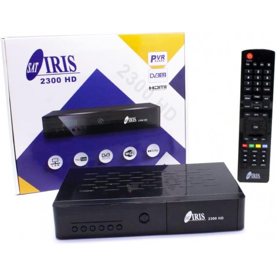 IRIS SATELLITE RECEIVER 2300 FHD IRIS SATELLITE RECEIVER 2300 FHD