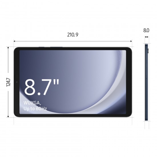 SAMSUNG TAB A9 SM-X110 4+64GB 8.7" WIFI NAVY BLUE SAMSUNG TAB A9 SM-X110 4+64GB 8.7" WIFI NAVY BLUE