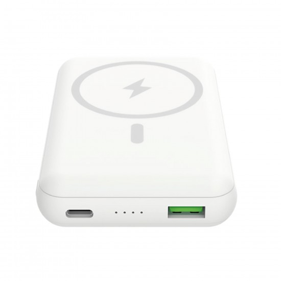 CELLY POWER BANK COMPETIBLE MAGCHARGE 10W WHITE MAGPB10000WH CELLY POWER BANK COMPETIBLE MAGCHARGE 10W WHITE MAGPB10000WH
