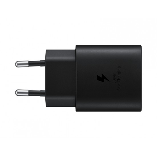SAMSUNG PD 25W WALL CHARGER USB C TO C EP-TA800XBE BLACK SAMSUNG PD 25W WALL CHARGER USB C TO C EP-TA800XBE BLACK
