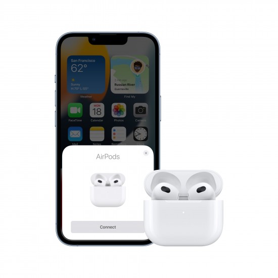 APPLE AIRPODS (3ª GENERACION) WHITE MPNY3TY/A