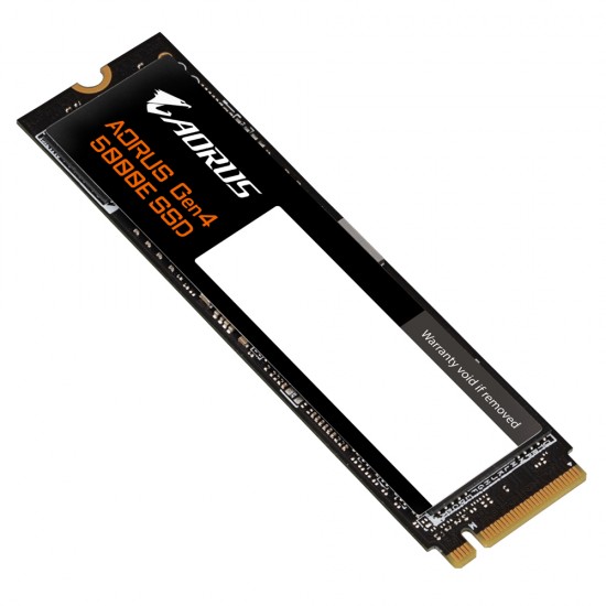 GIGABYTE AORUS GEN 4 5000E 1.00TB SSD M.2 PCI EXPRESS 4.0 NVME 3D TLC NAND AG450E1024-G GIGABYTE AORUS GEN 4 5000E 1.00TB SSD M.2 PCI EXPRESS 4.0 NVME 3D TLC NAND AG450E1024-G