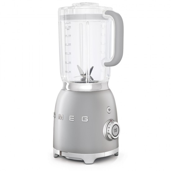 SMEG 50´STYLE GLASS BLENDER SILVER BLF01SVEU