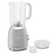 SMEG 50´STYLE GLASS BLENDER SILVER BLF01SVEU