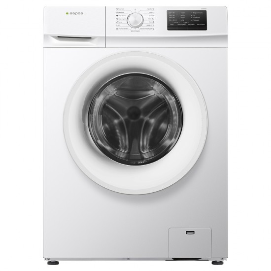ASPES WASHING MACHINE 6KG 1000RPM WHITE AL6001ED ASPES WASHING MACHINE 6KG 1000RPM WHITE AL6001ED