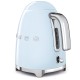SMEG KETTLE 50´STYLE LIGHT BLUE KLF03PBEU SMEG KETTLE 50´STYLE LIGHT BLUE KLF03PBEU