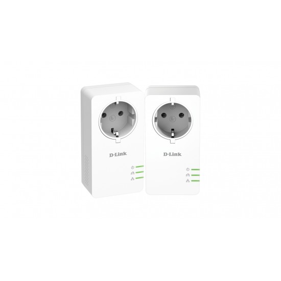 D-LINK POWERLINE KIT PLC 1000 MBPS DHP-P601AV AV2 D-LINK POWERLINE KIT PLC 1000 MBPS DHP-P601AV AV2