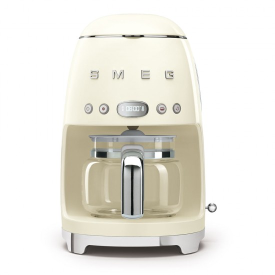 SMEG DRIP COFFEE MAKER 50'STYLE CREAM DCF02CREU SMEG DRIP COFFEE MAKER 50'STYLE CREAM DCF02CREU