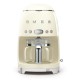 SMEG DRIP COFFEE MAKER 50'STYLE CREAM DCF02CREU SMEG DRIP COFFEE MAKER 50'STYLE CREAM DCF02CREU