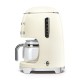 SMEG DRIP COFFEE MAKER 50'STYLE CREAM DCF02CREU SMEG DRIP COFFEE MAKER 50'STYLE CREAM DCF02CREU