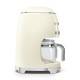 SMEG DRIP COFFEE MAKER 50'STYLE CREAM DCF02CREU SMEG DRIP COFFEE MAKER 50'STYLE CREAM DCF02CREU
