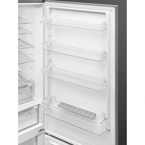 SMEG FRIDGE COMBINED STAINLESS STEEL EFFECT FC20XDNE SMEG FRIDGE COMBINED STAINLESS STEEL EFFECT FC20XDNE