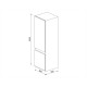 SMEG FRIDGE COMBINED STAINLESS STEEL EFFECT FC20XDNE SMEG FRIDGE COMBINED STAINLESS STEEL EFFECT FC20XDNE