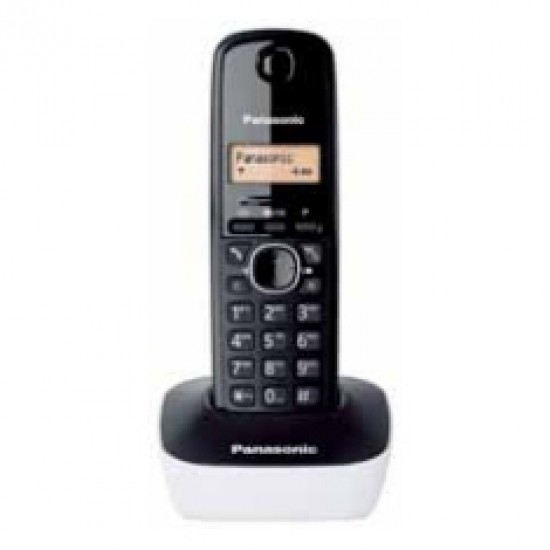 PANASONIC WIRELESS TELEPHONE KX-TG1611SPW BLACK/WHITE PANASONIC WIRELESS TELEPHONE KX-TG1611SPW BLACK/WHITE