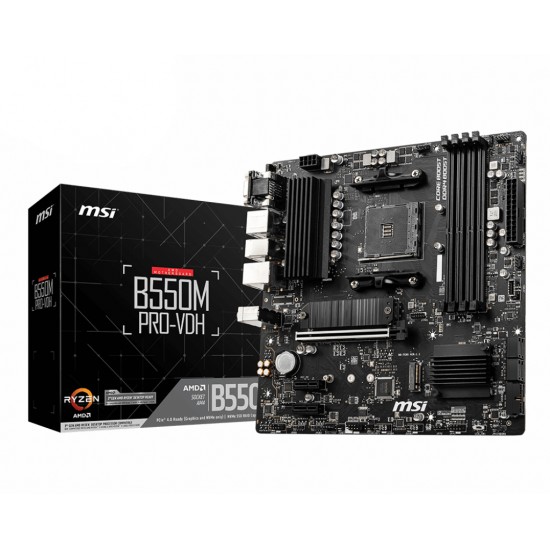 MSI B550M PRO-VDH MOTHERBOARD 911-7C95-074 MSI B550M PRO-VDH MOTHERBOARD 911-7C95-074