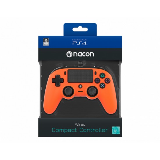 NACON PS4OFCPADORANGE GAMING COMPACT CONTROLLER PS4 ORANGE