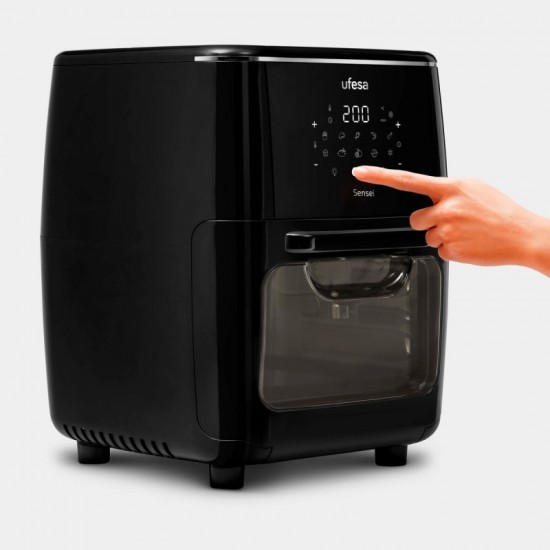 UFESA AIR FRYER SENSEI 12L W/SPIN BASKET DOOR UFESA AIR FRYER SENSEI 12L W/SPIN BASKET DOOR