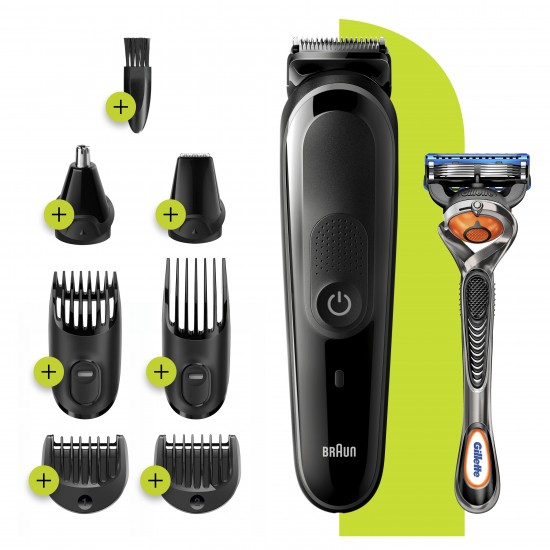 BRAUN MGK5260 MULTI GROOMING KIT RIC RED WASHABLE 4PCS BRAUN MGK5260 MULTI GROOMING KIT RIC RED WASHABLE 4PCS